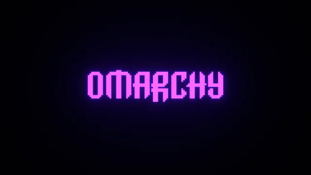 Neon Glow wallpaper: ultraviolet wordmark 4k