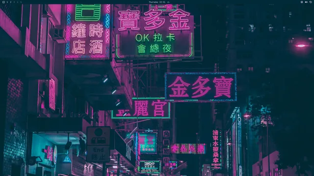 Empty desktop