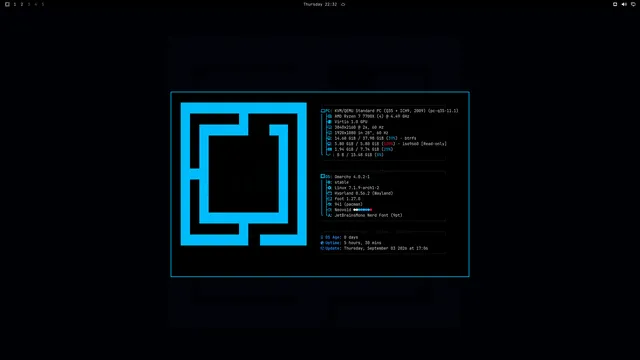 About window