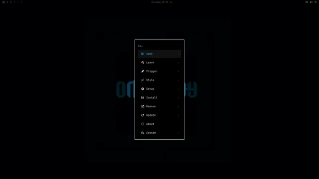 Omarchy menu