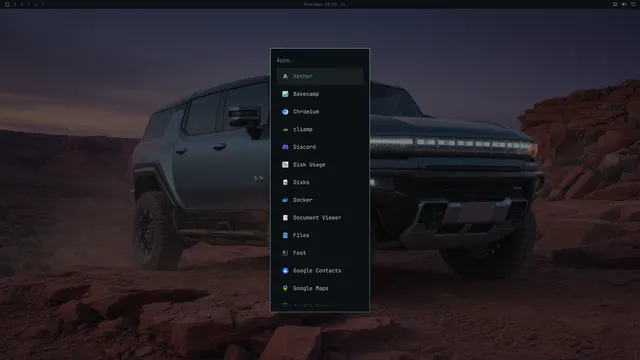 App launcher