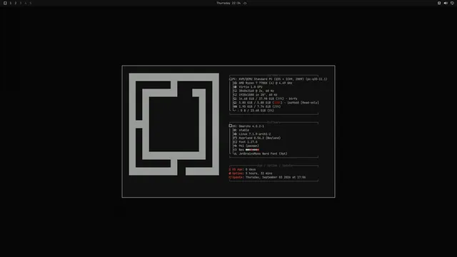 About window