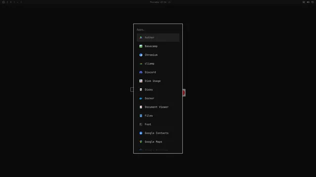 App launcher
