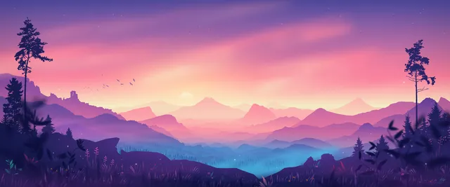 Night Owl wallpaper: the valley