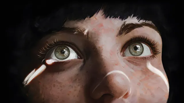 Noir Dawn wallpaper: eyes wide