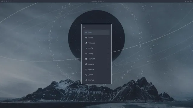 Omarchy menu