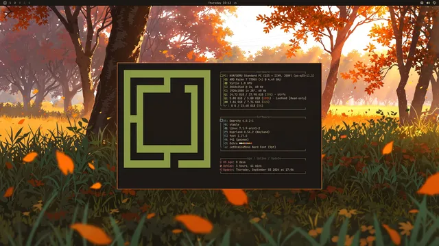About window