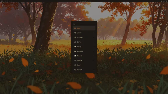 Omarchy menu