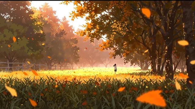 Ochre wallpaper: cozy fall wallpaper 3840x2160 crisp air autumn landscape 28161
