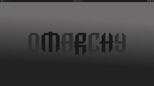 Empty desktop