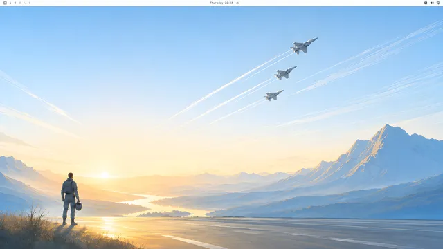 Empty desktop