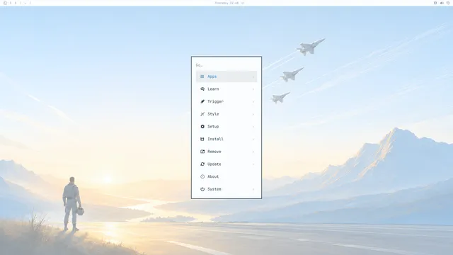 Omarchy menu