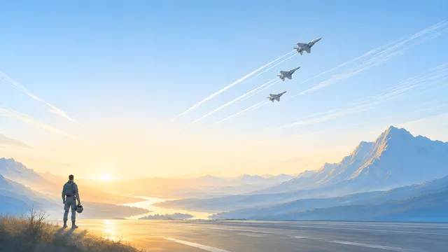 Omalaunch Dawn wallpaper: omalaunch dawn jets
