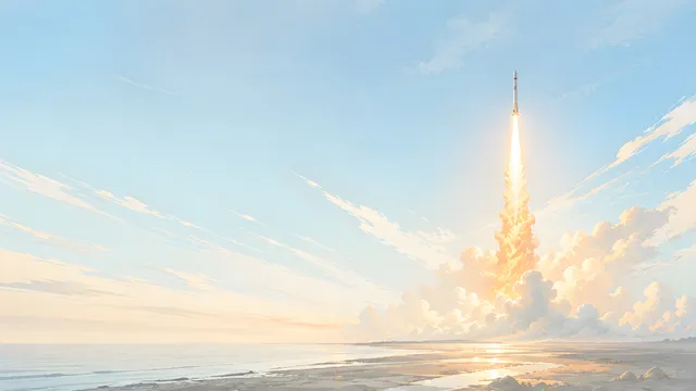 Omalaunch Dawn wallpaper: omalaunch dawn rocket