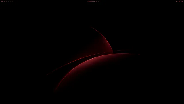Empty desktop