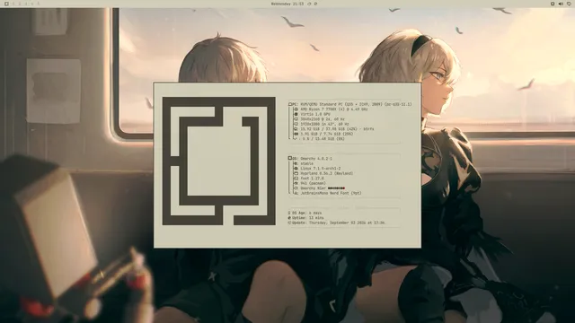 About window