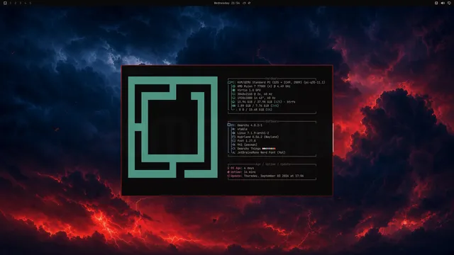 About window