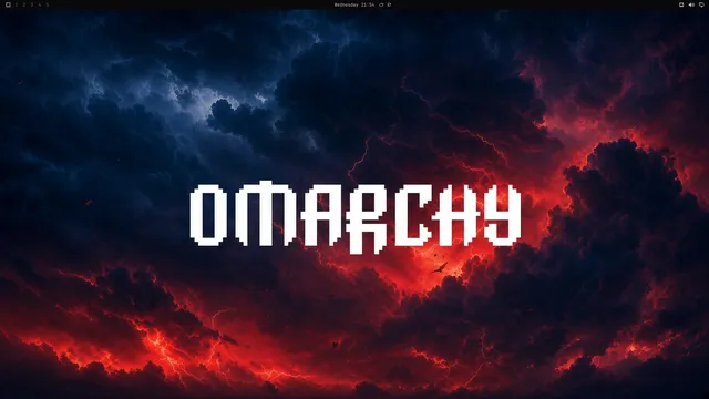 Empty desktop