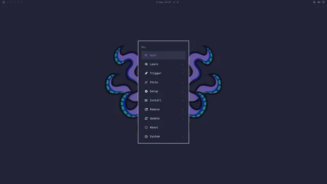 Omarchy menu