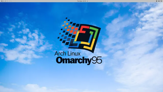Empty desktop