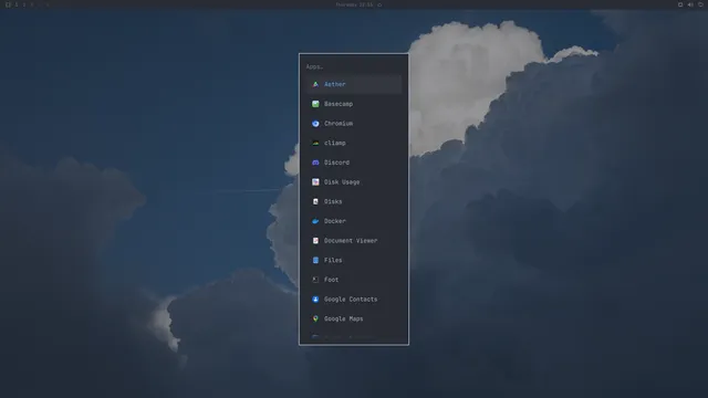 App launcher