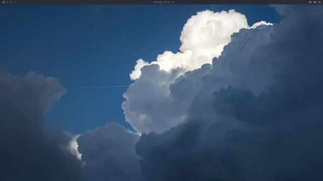Empty desktop