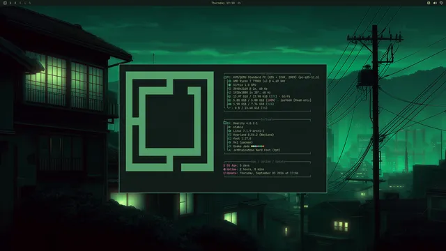 About window
