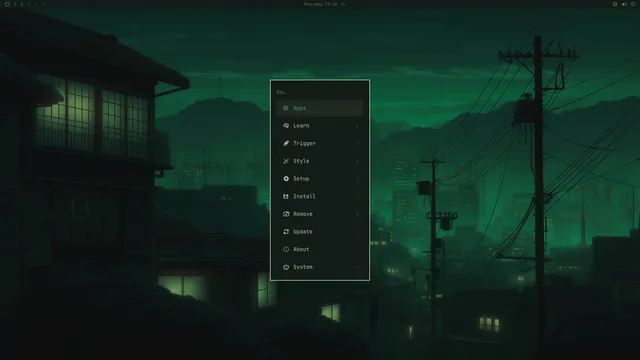 Omarchy menu