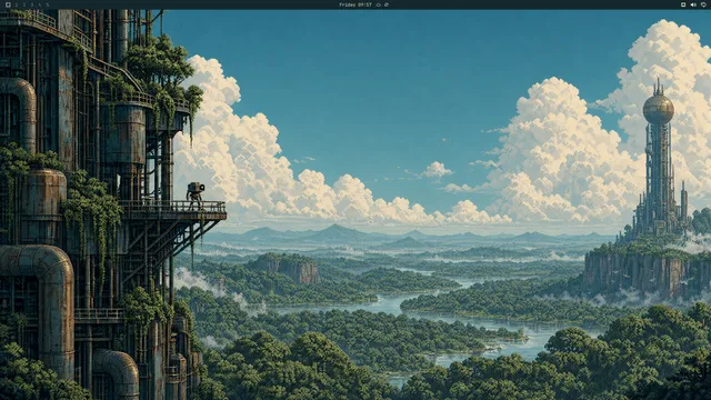 Empty desktop