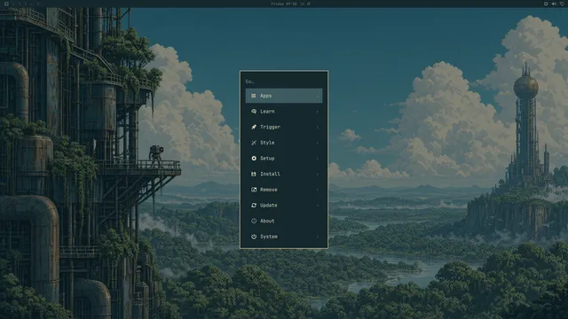 Omarchy menu