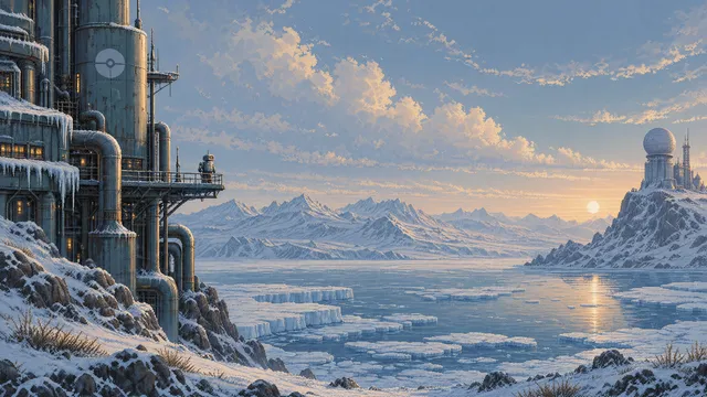 Outpost wallpaper: tundra