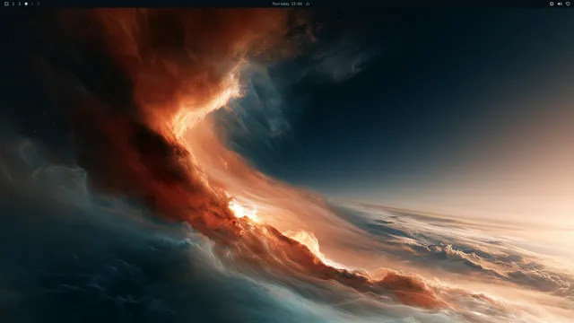 Empty desktop