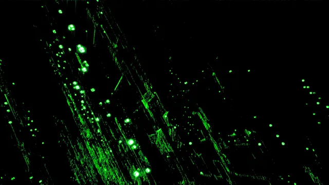 Phosphor Os wallpaper: neon staticfall