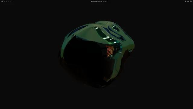 Empty desktop