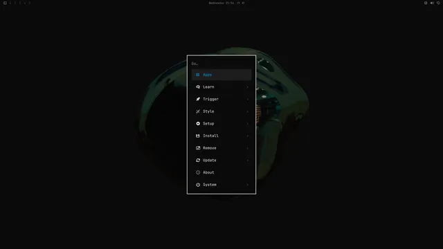 Omarchy menu