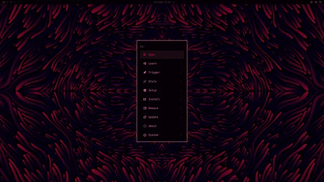 Omarchy menu