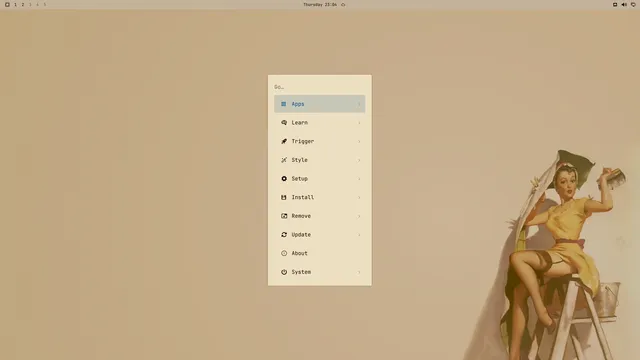 Omarchy menu