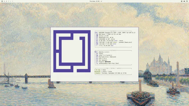 About window