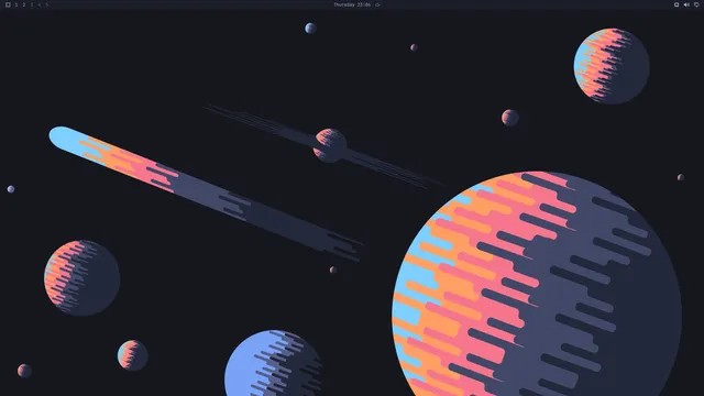 Empty desktop