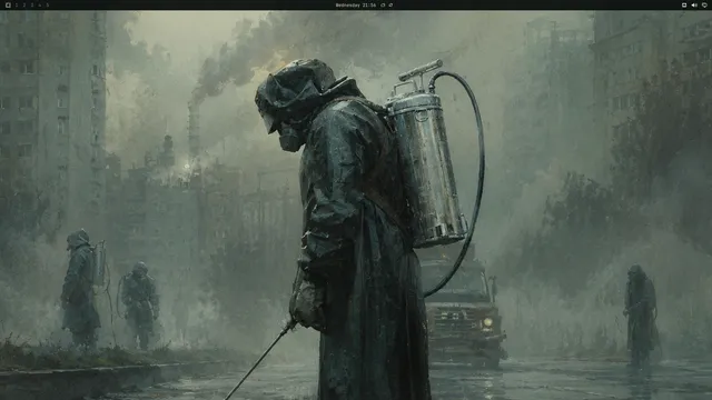 Empty desktop