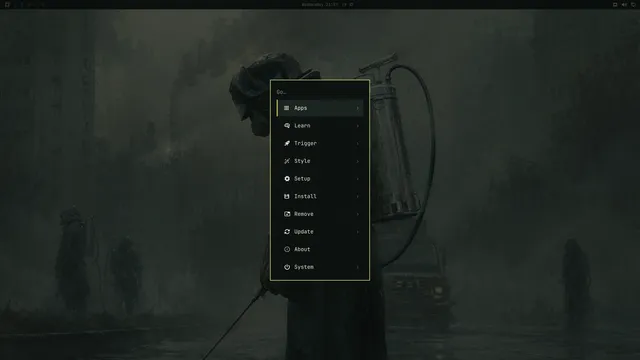 Omarchy menu
