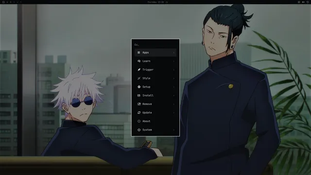 Omarchy menu