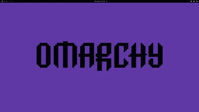Empty desktop