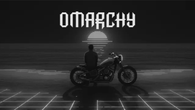 Purplewave wallpaper: c sunset omarchy black