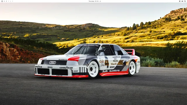 Empty desktop