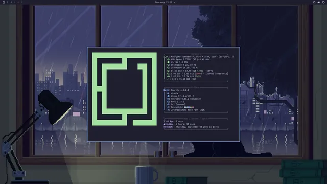 About window