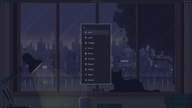 Omarchy menu
