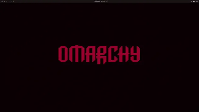 Empty desktop