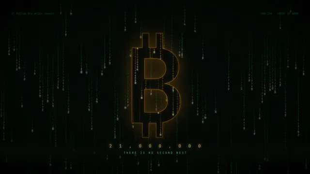 Red Pill wallpaper: satoshi rain