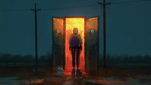 Retro 82 wallpaper: gateway